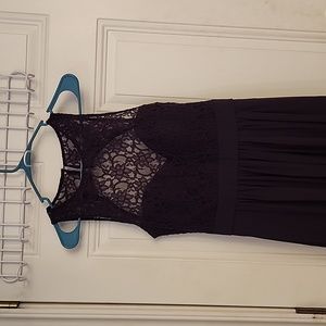 Bill Levkoff 1251 plum/plum size 10 bridesmaid dress